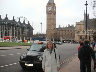 Около палат парламента и Биг Бена